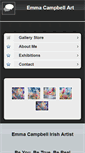 Mobile Screenshot of emmacampbellart.com